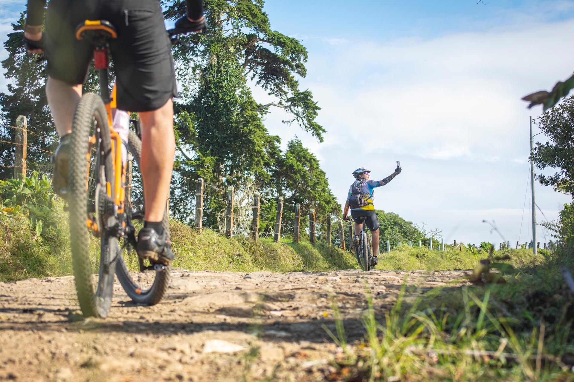 How do I prevent dirt sticking to my bike?